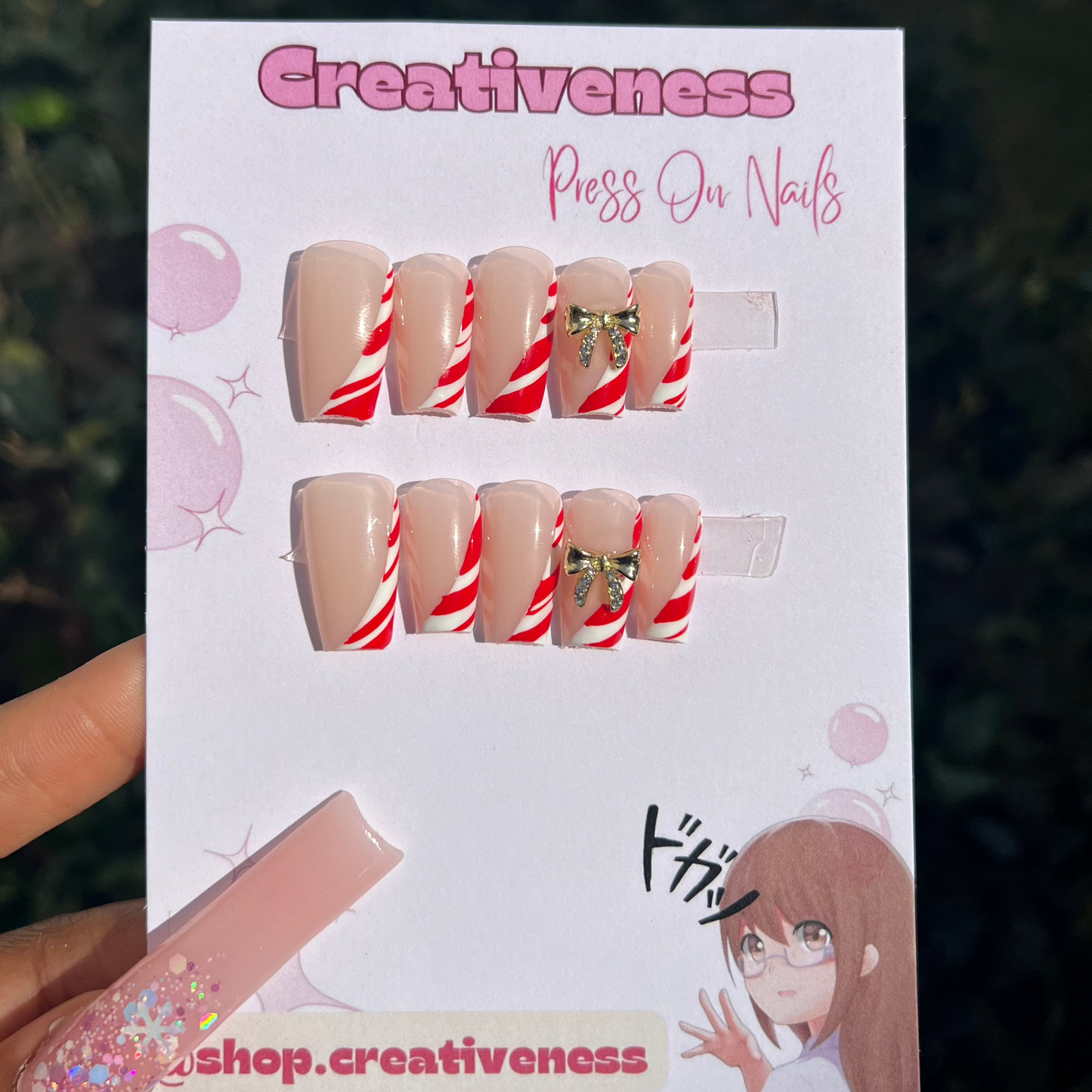 Holiday Presson Nails